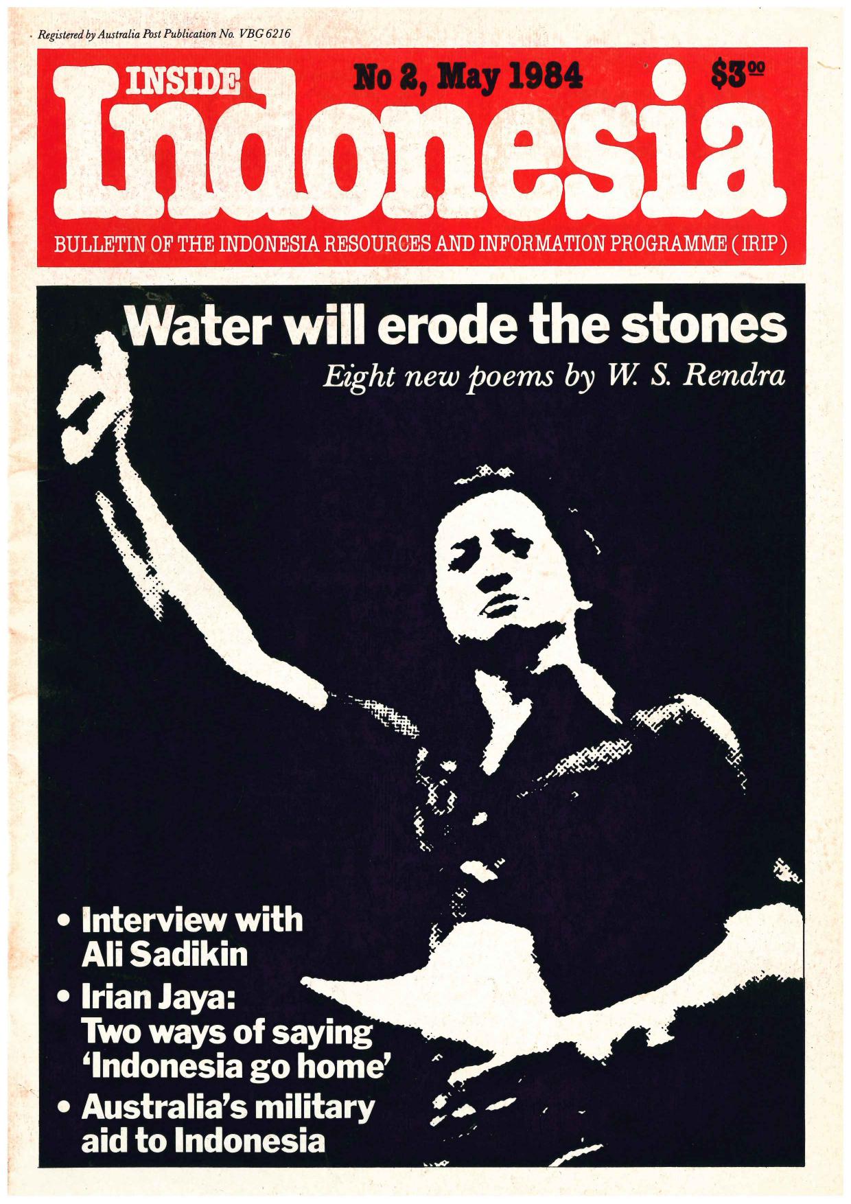 Cover of Inside Indonesia No. 2, May 1984 II - Edition 2 1